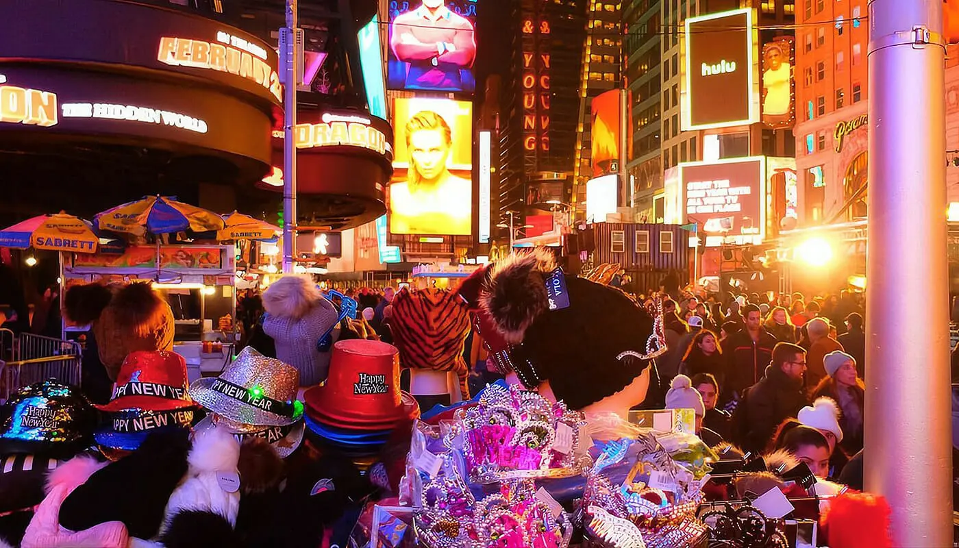 Uudenvuodenaatto New Yorkissa - Rekvisiittaa