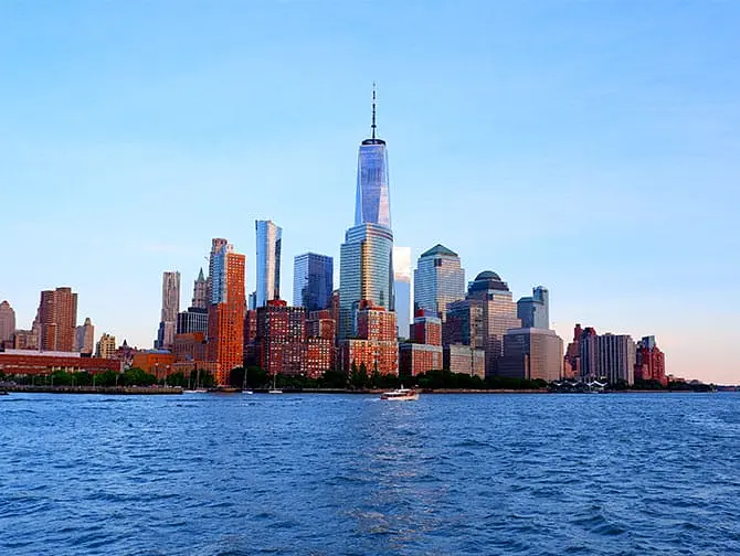 New York -illallisristeily - One World Trade