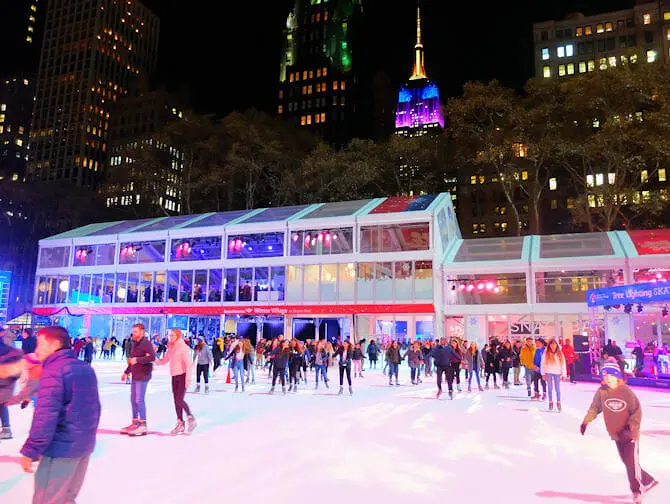 Luisteleminen New Yorkissa - Bryant Park