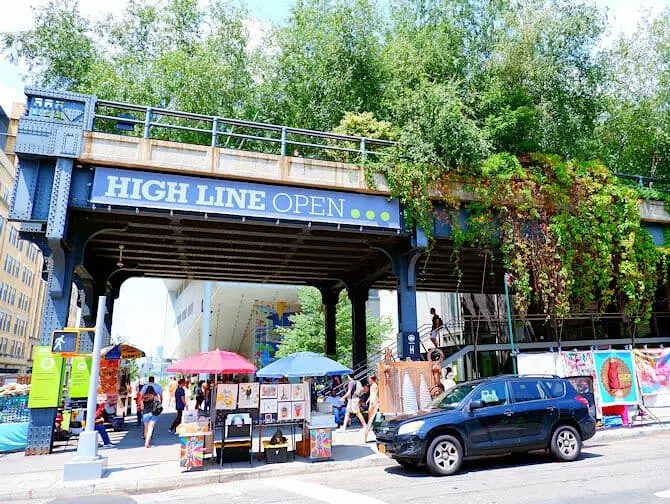 Mitä tehdä Meatpacking Districtillä - High Line