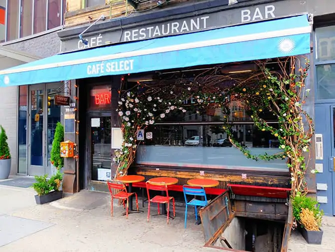 Mitä tehdä New Yorkin SoHossa - Cafe Select