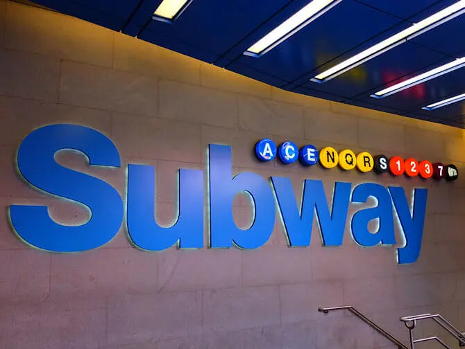 New Yorkin metro - 42nd Street -metroasema