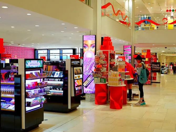 Macy's-tavaratalo New York - Sisustus