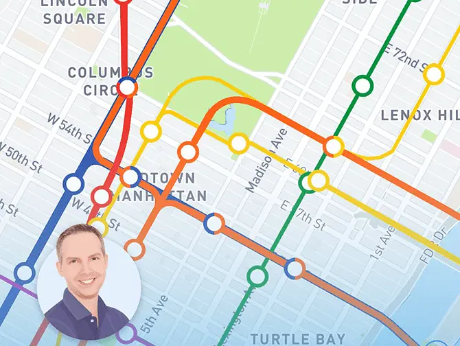 New Yorkin metro - Eric's New York App