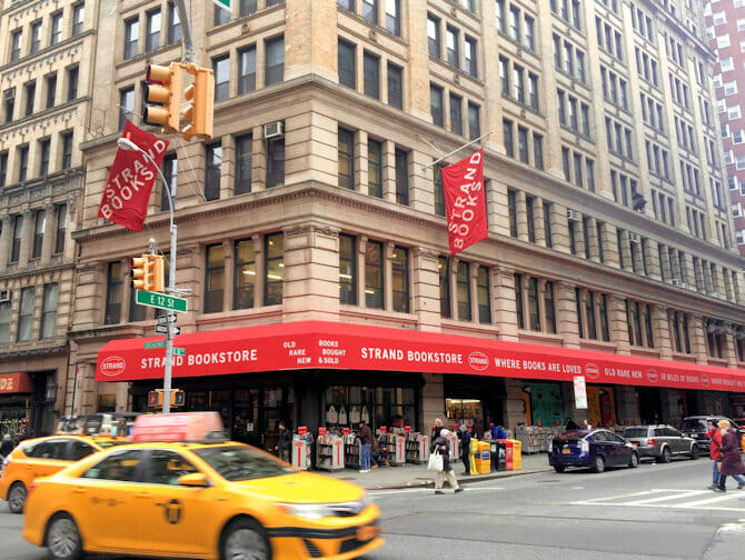 The Strand -kirjakauppa New York