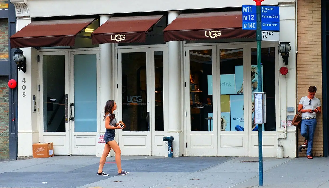 UGG-kaupat New Yorkissa - Concept Store