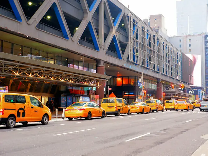 New Yorkin taksit - Yellow cab