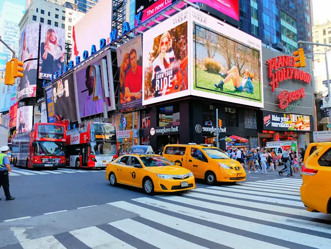 New Yorkin taksit - Liikenneruuhka