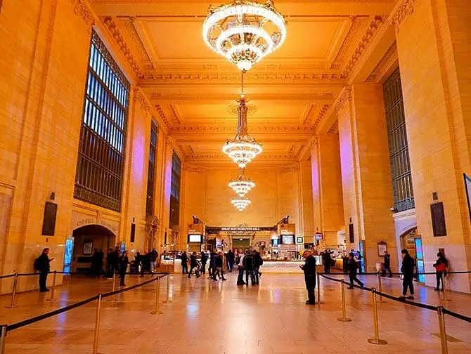 Grand Central Terminal New Yorkissa - Käytävä