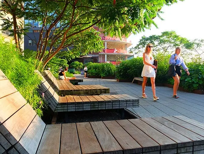 High Line Park New Yorkissa - Lounge-tuolit