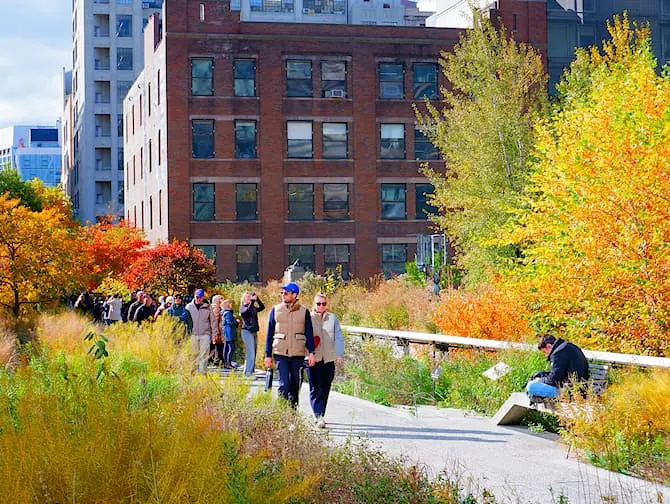 High Line Park New Yorkissa