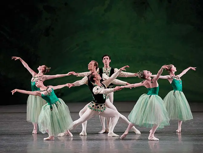 New York City Ballet -liput - Serenade vihreissä
