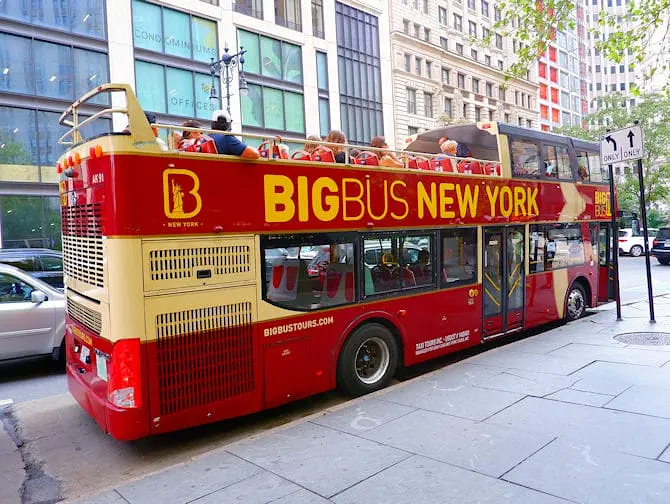 Big Bus New Yorkissa - Bussi