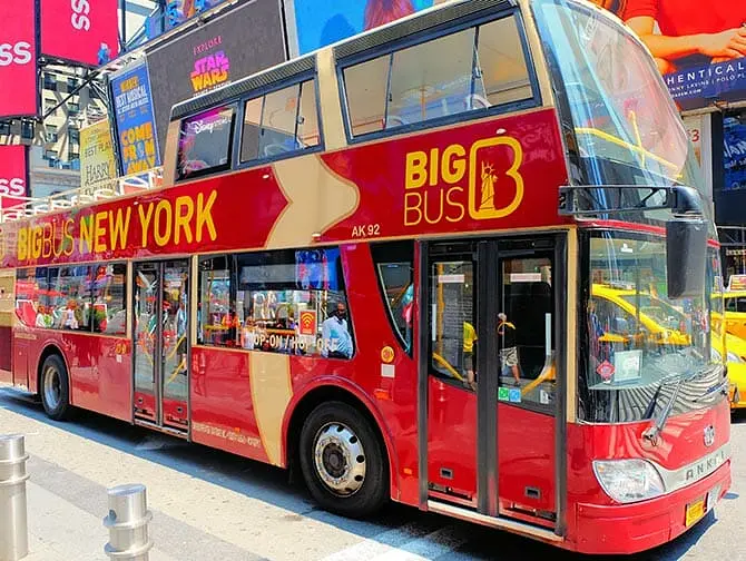 Big Bus New Yorkissa