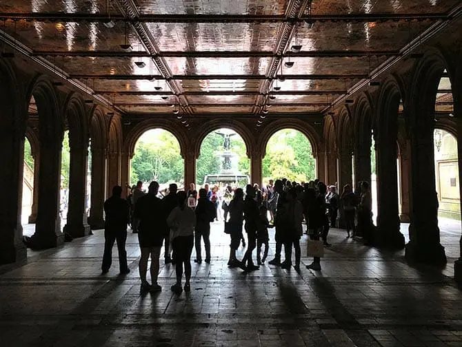Central Park New Yorkissa - Bethesda Terrace