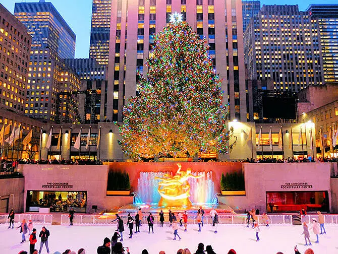 Rockefeller Center New Yorkissa - Luistinrata