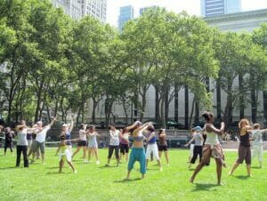 Ilmaisia tanssitunteja New Yorkissa