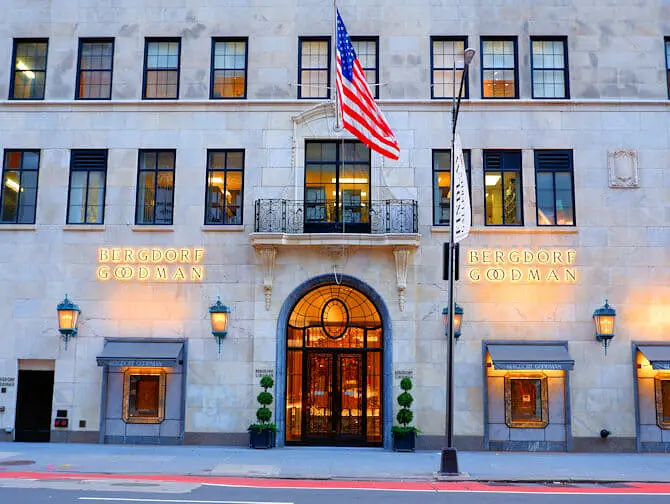 Shoppailu Fifth Avenuella New Yorkissa - Bergdorf Goofman New Yorkissa