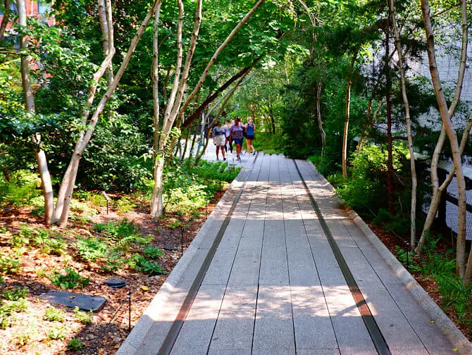 Puistot New Yorkissa - High Line Park