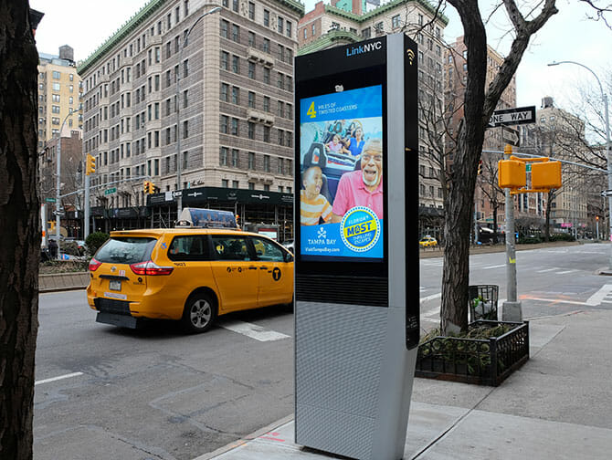 Yleisöpuhelimet New Yorkissa