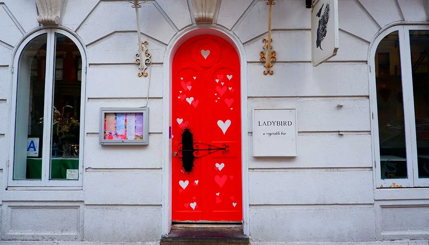 Kasvisravintolat New Yorkissa - Ladybird