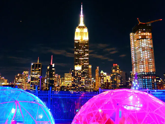 New Yorkin parhaat kattoterassibaarit -230 Fifth -klubi