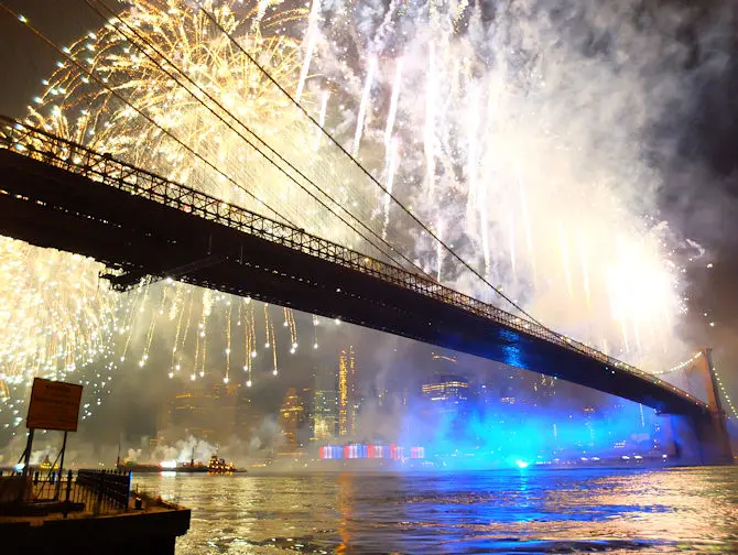 4th of July -itsenäisyyspäivä New Yorkissa