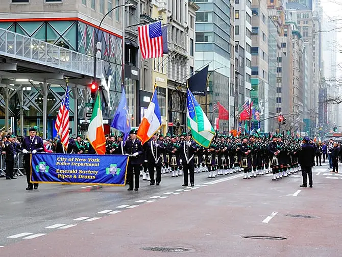 St. Patrick’s Day New Yorkissa - St. Patrick's -paraati New Yorkissa