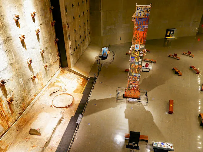 9/11-museo New Yorkissa - sisalta 