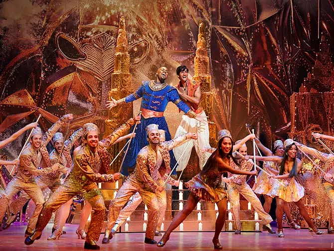Aladdin Broadway-liput - Henki ja Aladdin