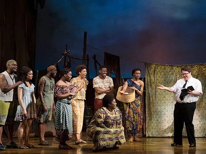 Book of Mormon Broadway-liput - Ugandassa
