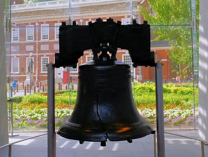 New Yorkista Philadelphiaan ja Amish Countryyn päivämatka bussilla - Liberty Bell Philadelphiassa