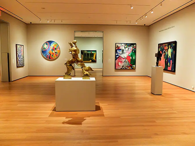MoMA Museum of Modern Art New Yorkissa - Tyhjä museo