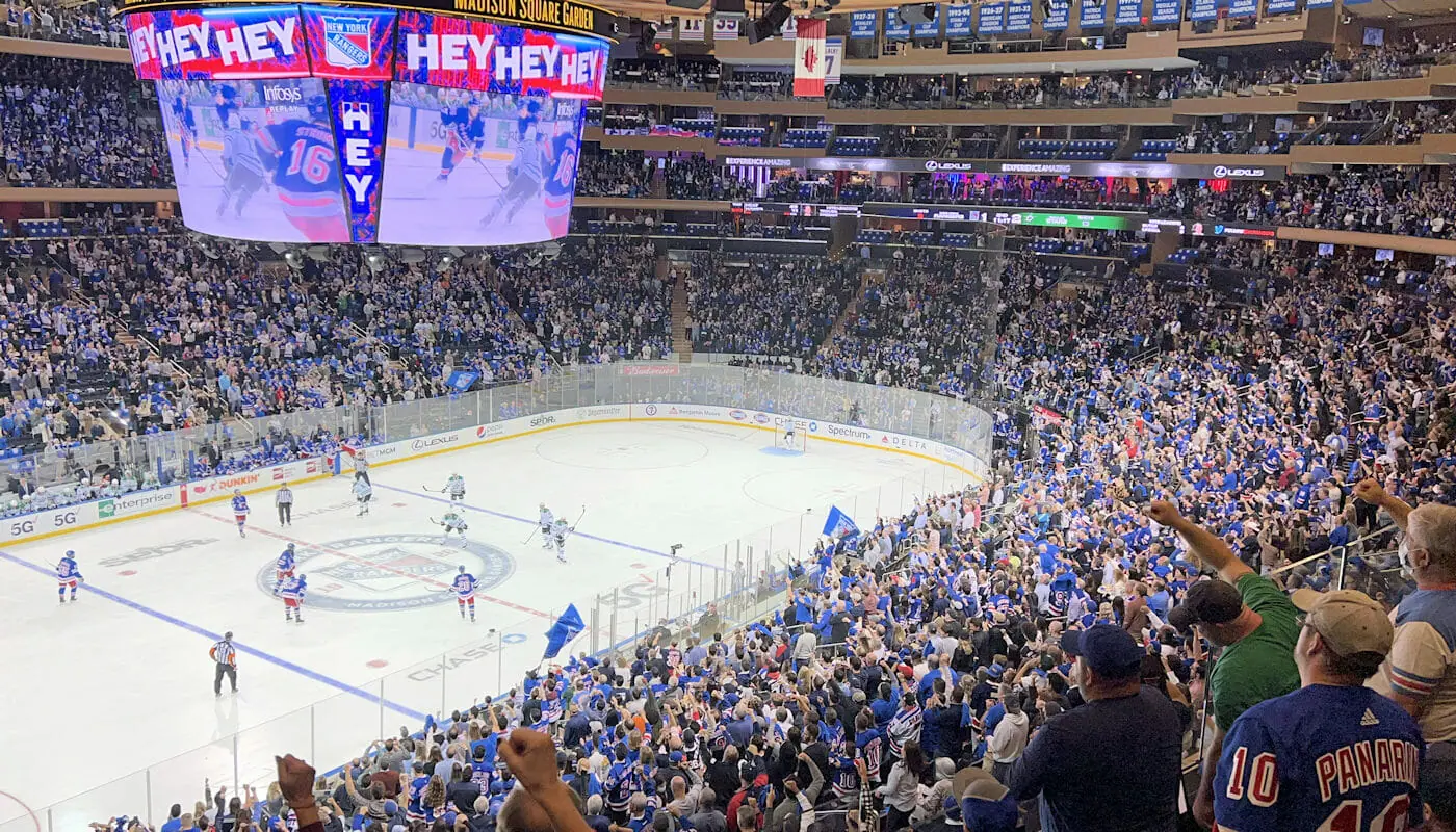 New York Rangers -liput - Madison Square Garden