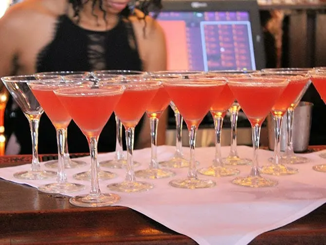 Sex and the City -kierros - Cosmopolitan-drinkit