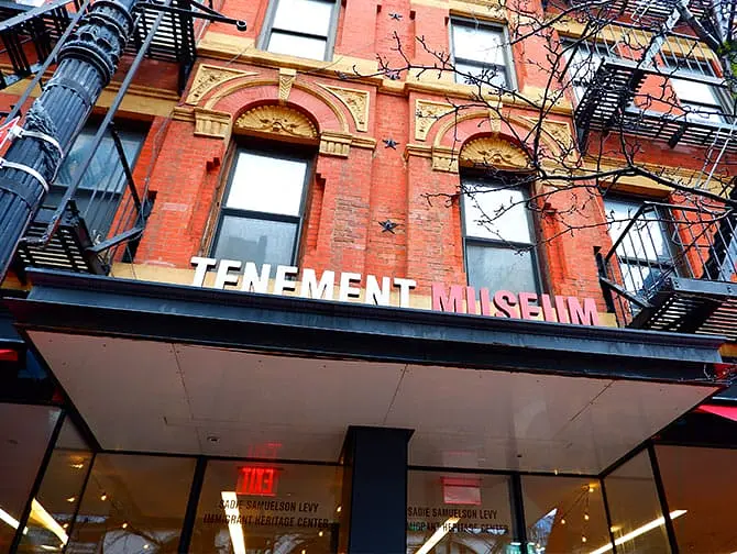 Tenement Museum New Yorkissa