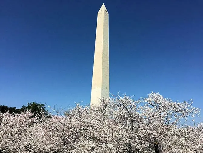 New Yorkista Washington DC:hen päivämatka bussilla - Monumentti