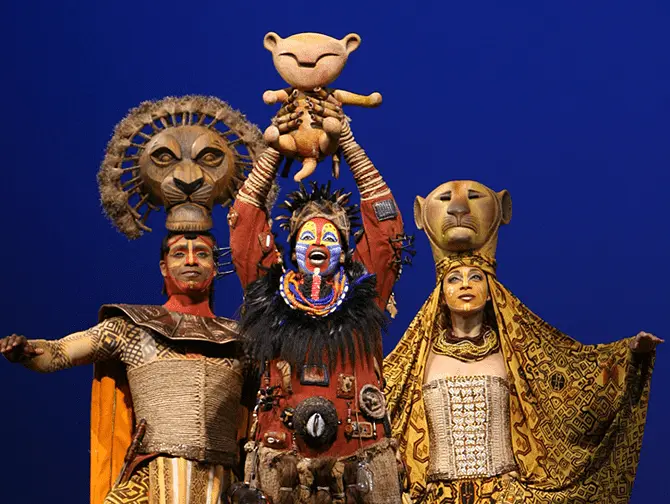 Lion King Broadway-liput - Rafiki