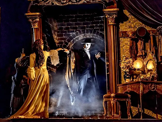 Phantom of the Opera Broadway-liput - Lavastus
