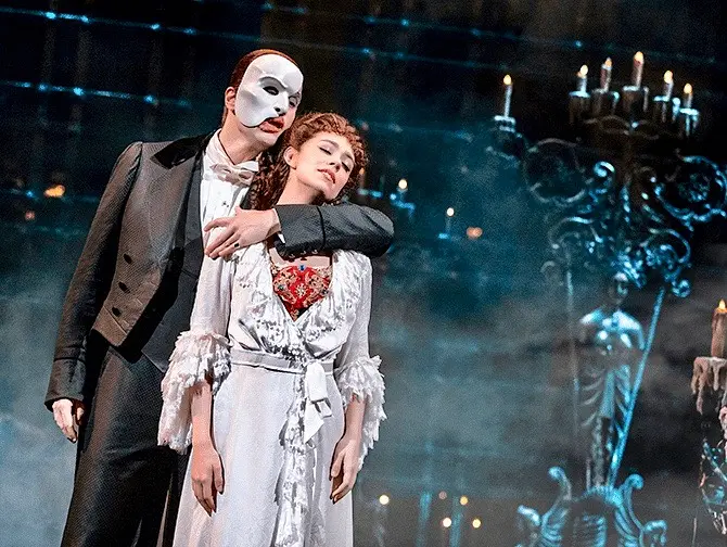 Phantom of the Opera Broadway-liput - Oopperan kummitus ja Christine