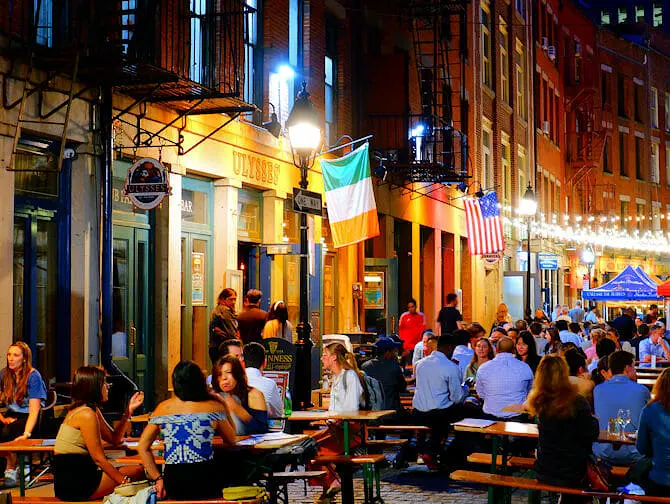 Stone Street NYCssa - Baarit ja ravintolat