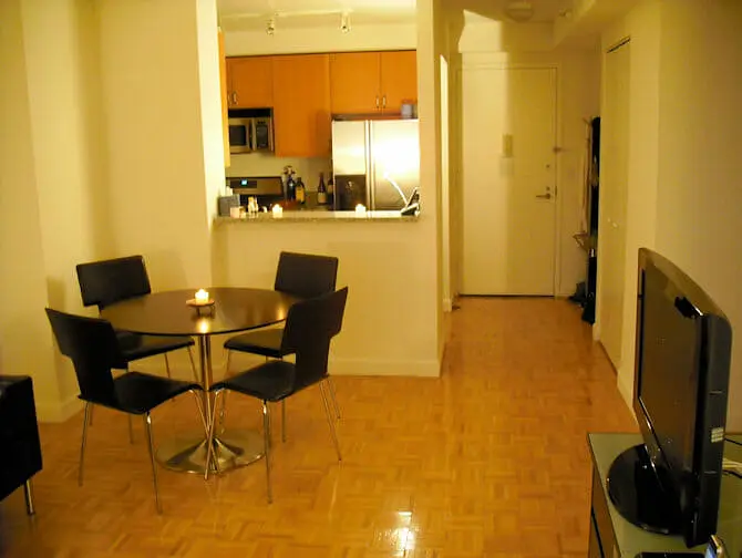 Työskentely ja asuminen New Yorkissa - Asunto Manhattanilla