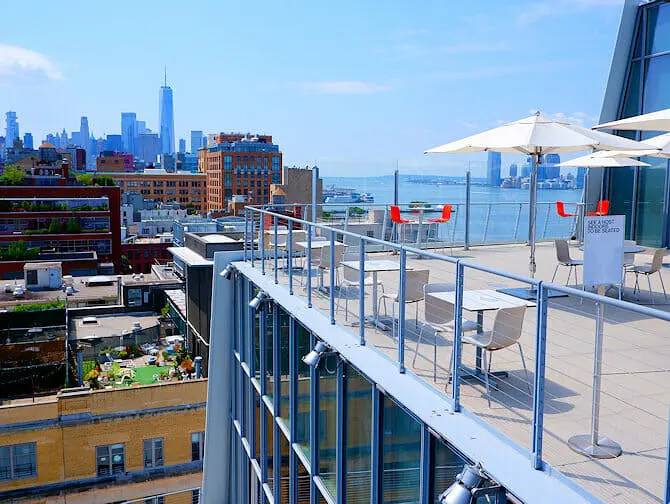 Whitney Museum New Yorkissa - terassi