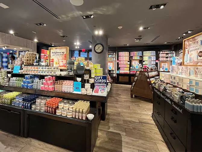 Kosmetiikkaostokset New Yorkissa - Bath and Body Works sisältä