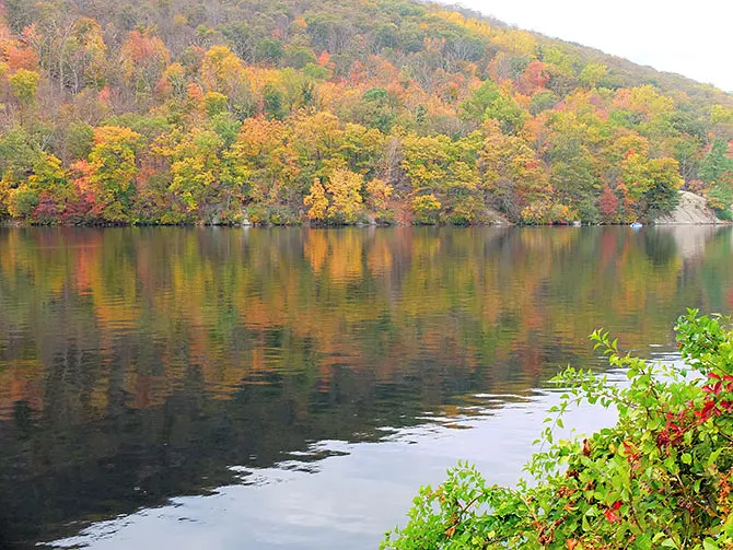 Päiväretki Bear Mountainille New Yorkissa - Ruska