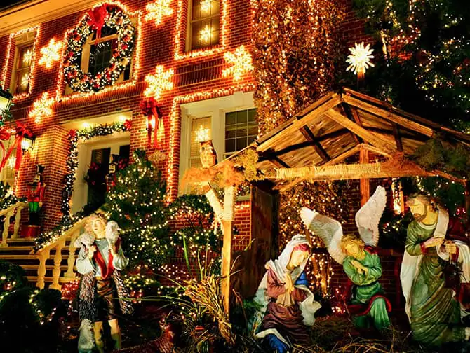 Dyker Heights Christmas Lights -kierros - Jouluseimi