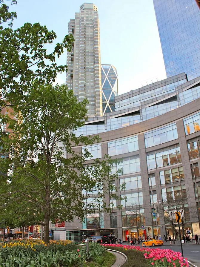 Manhattanin pyöräretki - Columbus Circle