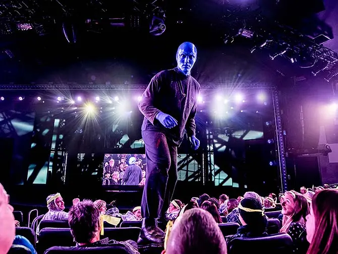 Blue Man Group -liput New Yorkissa - Blue Man katsomossa
