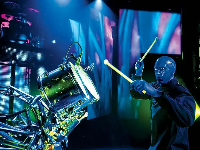 Blue Man Group -liput New Yorkissa - Rumpali