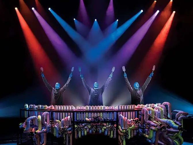 Blue Man Group -liput New Yorkissa - Rummut